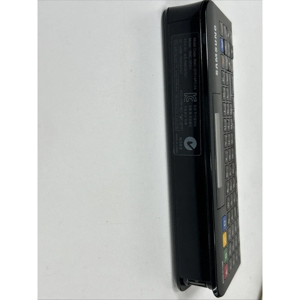 Samsung FLIP 2 in 1 Qwerty Smart TV Keyboard Remote Model RMC-QTD1 Untested